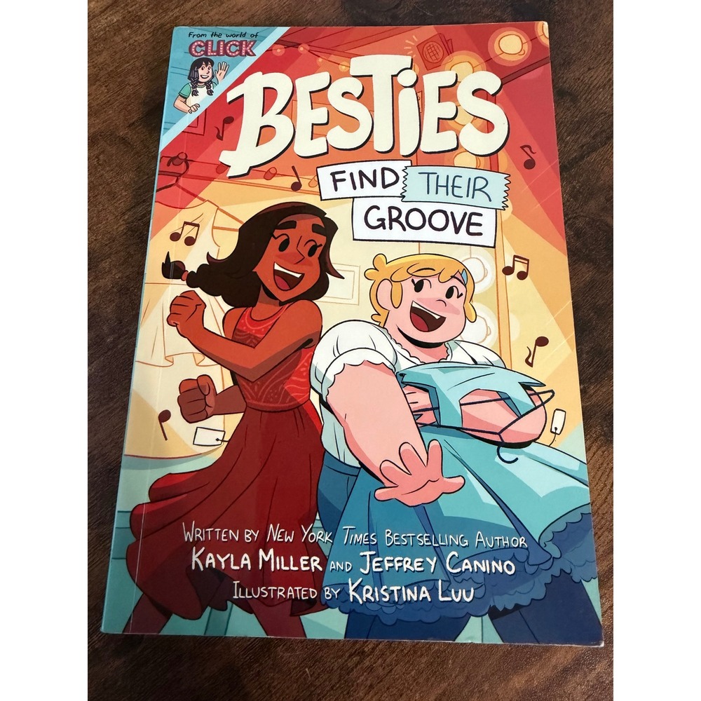Besties Find Their Groove Graphic Novel Kayla Miller Jeffrey Canino Click Series